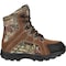 Rocky Youth Kids Waterproof Insulated Boots, 10 M, Split Suede, Nylon, 5 in Height FQ0003710 - alternate 2